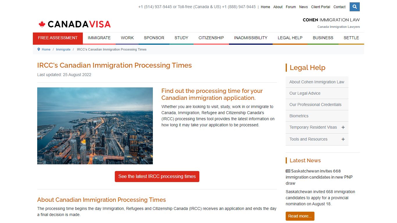 Canada Immigration Processing Times Tool: How long will it take for you ...